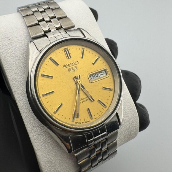 Seiko 5 Automatic 21 Jewels - Vintage Wrist Watch - Made in Japan - Picture 1 of 8